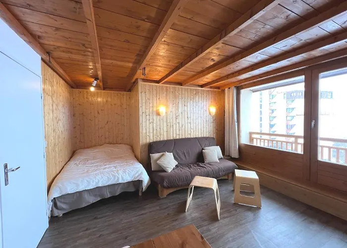 Apartmán 6 Places, Superbe Vue Face A La Montagne, 50m Des Pistes